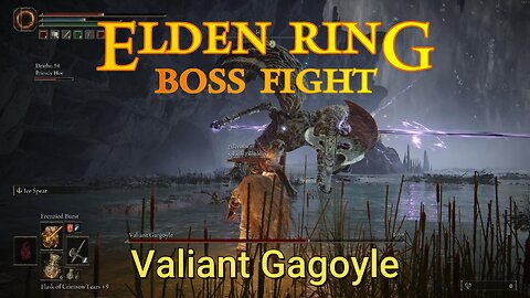 Elden Ring : Boss Fight - Valiant Gargoyle vs 4 (Seamless Co-op) #eldenring #short