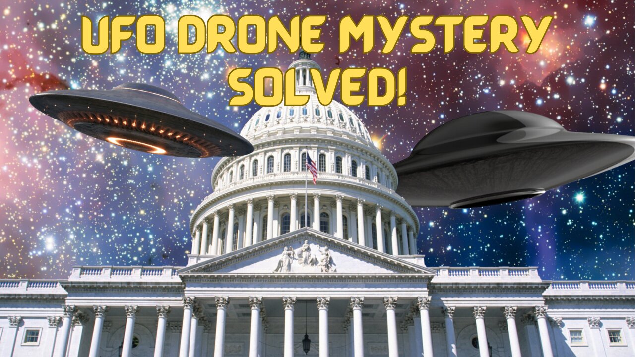 UFO Drone Mystery Solved