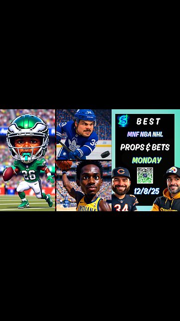 🏈 Best NFL Picks Monday Night Football | Eagles vs Chargers | NBA Bets | Prizepicks Today