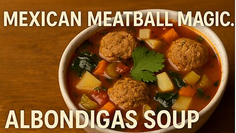 Albondigas Soup Recipe | Mexican Meatball Soup Made Easy! 🇲🇽🍲
