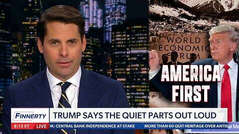 The Davos OverLords don't like Donald Trump; his words are blasphemy to their ears