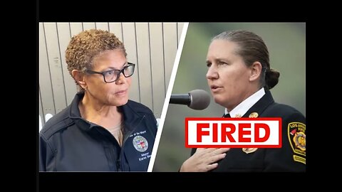 DEI War In LA As First Female Fire Chief FIRED By First Female Mayor.