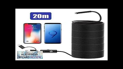 HD Lens Fishing Camera Underwater 1-25M*8mm Endoscope IP67 Fish Finder Cord Tube Review