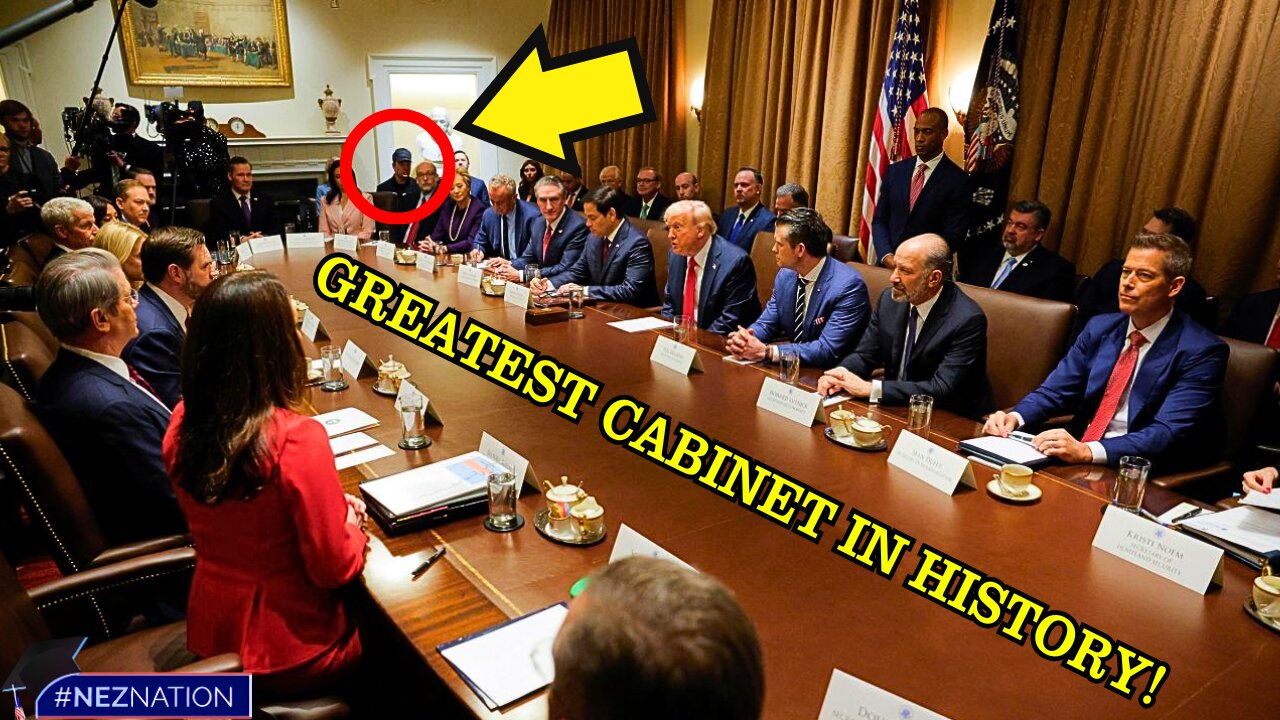 'We're Cutting Down EVERYTHING!' President Trump Hosts First Cabinet Meeting! (COMPLETE)