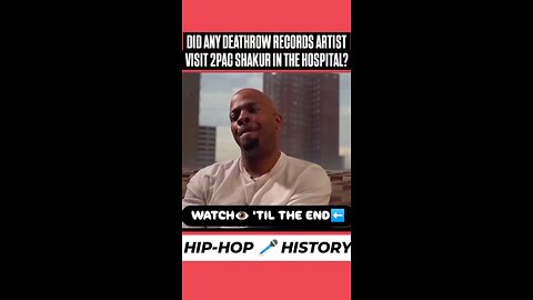 DeathRow artist did not visit 2pac on his last days