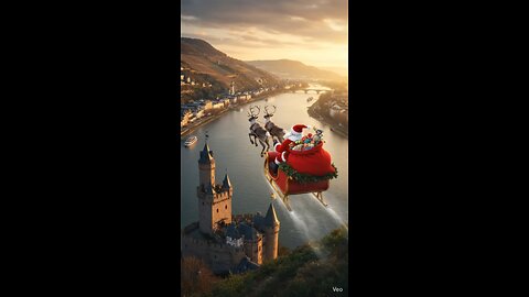 Santa visits Germany