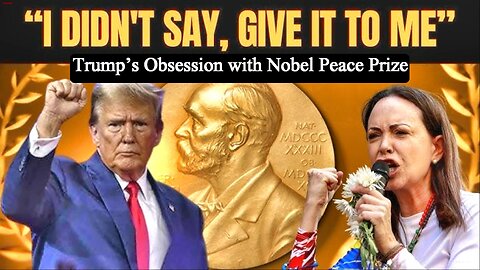 Trump Ready to Meet Venezuela's Maria Corina Machado After Nobel Laureate's Peace Prize Bribe?