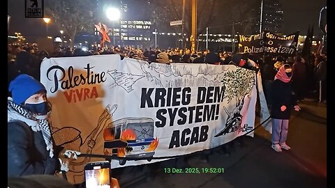 Agitator with foreign accent calls for an attack on "constitutional structures" in Germany.