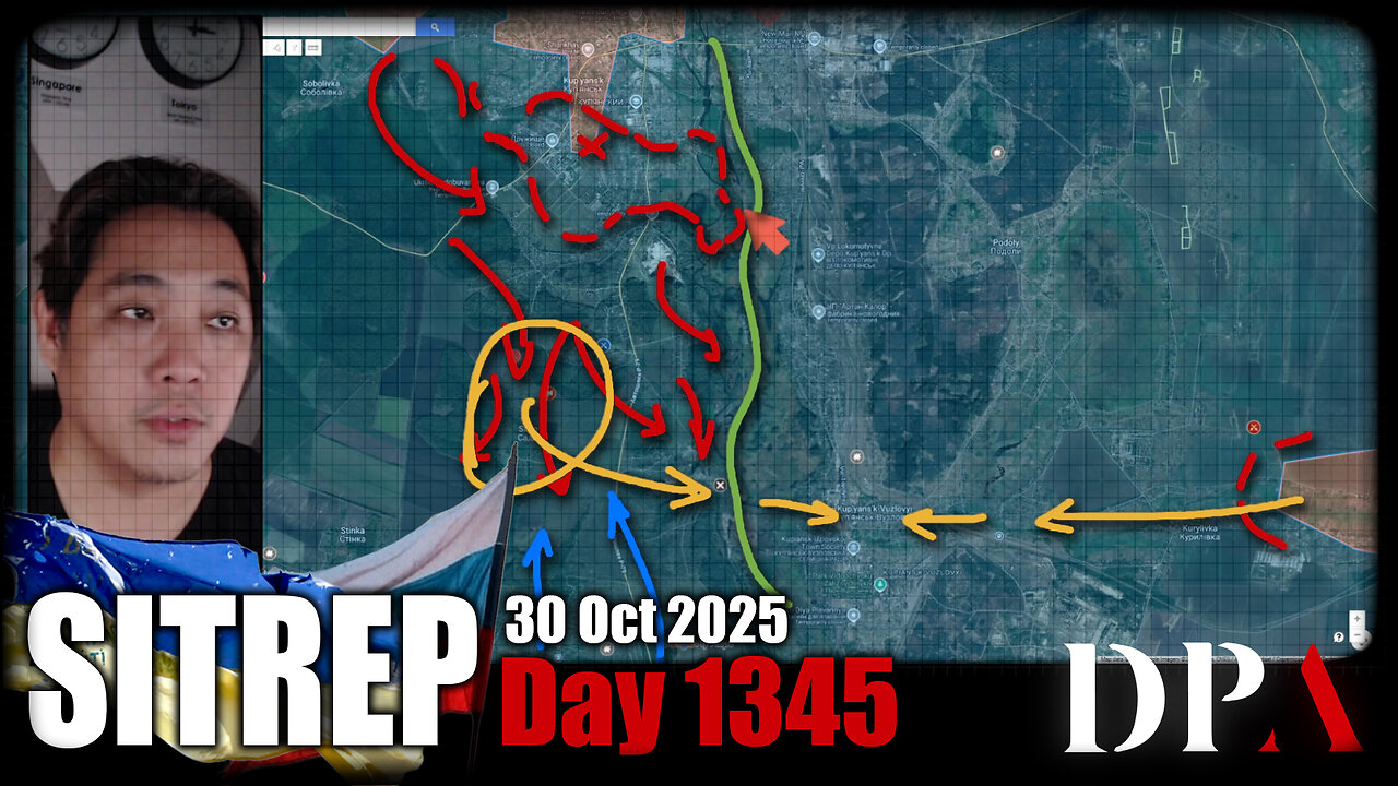 [ Ukraine SITREP ] KUPYANSK ENCIRCLEMENT is now complete? Pokrovsk is looking hopeless...