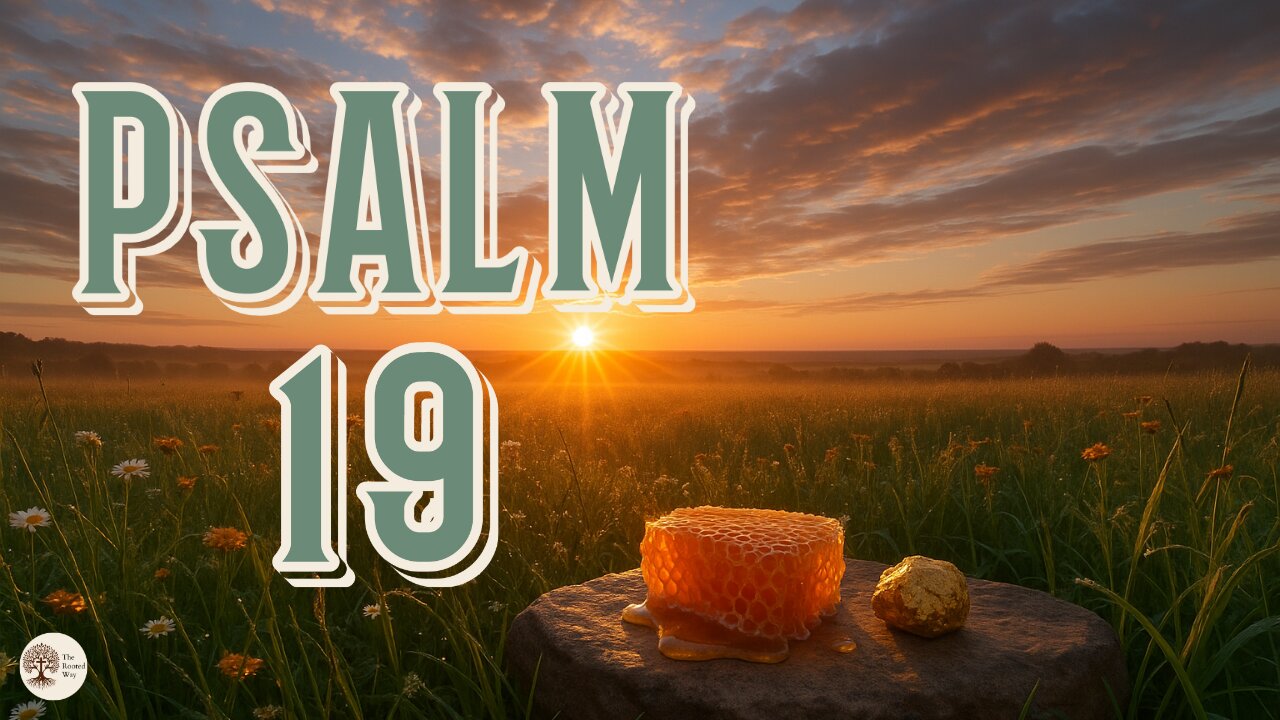 Psalm 19 Audio Bible Reading | The Heavens Declare God’s Glory (NIV with Text)