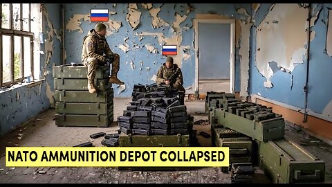 NATO Ammunition Depot Collapsed: Russians Seized New Winter Ammunition!