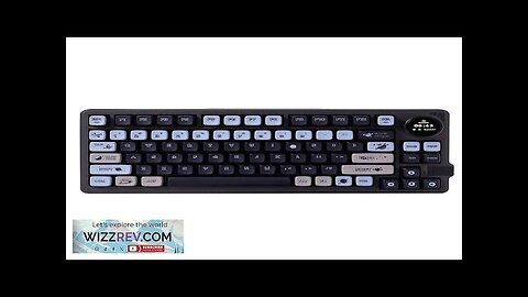 GAMAKAY LK75 75% Tri-mode Mechanical Keyboard Hot Swap Customize Switch MDA Profile Review