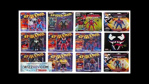 2099 1/12 ML Spider Man Action Figure Model Toys legends Deadpool Venom Review