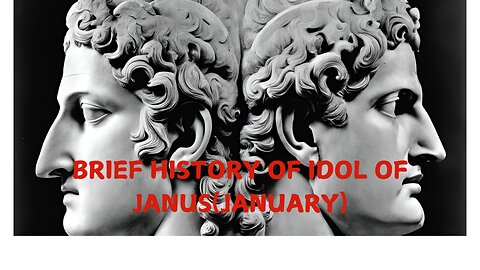 The brief history of january from idol of two face call janus