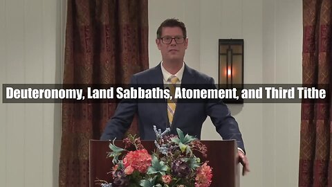 Deuteronomy, Land Sabbaths, Atonement, and Third Tithe