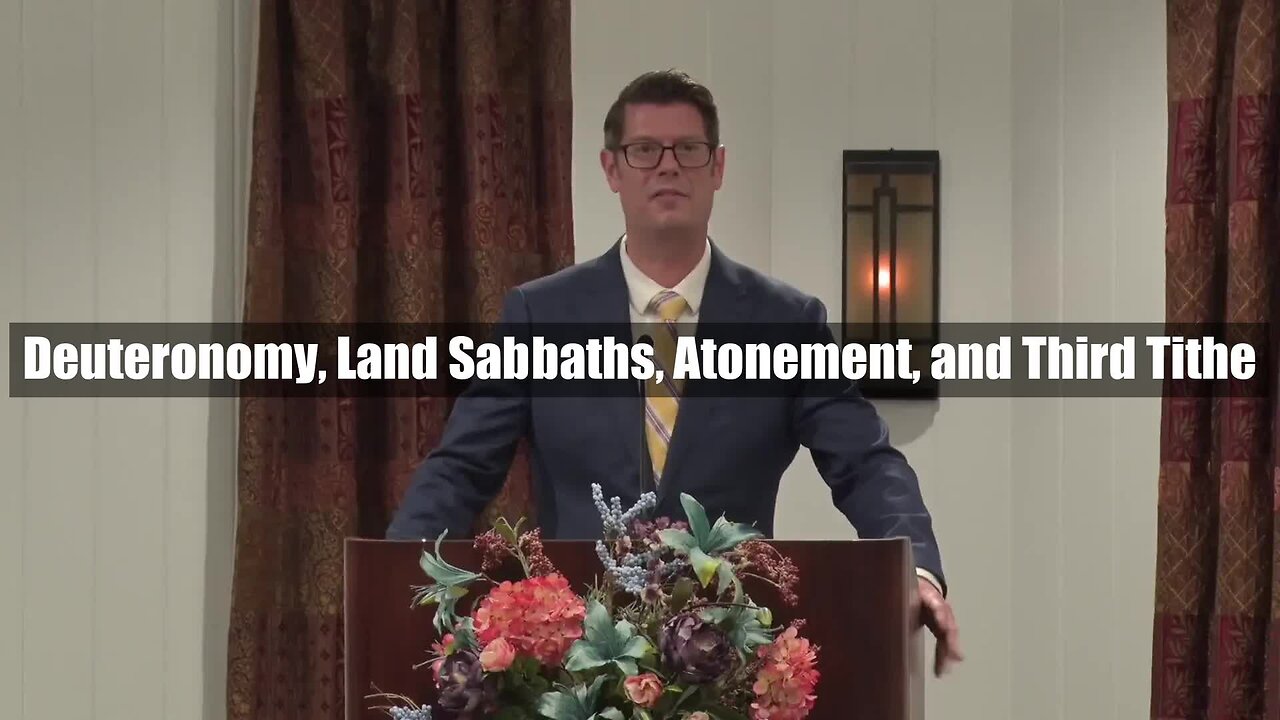 Deuteronomy, Land Sabbaths, Atonement, and Third Tithe