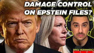 TRUMP DOES DAMAGE CONTROL AFTER MTG FALLOUT & DEFENDS TUCKER CARLSON!