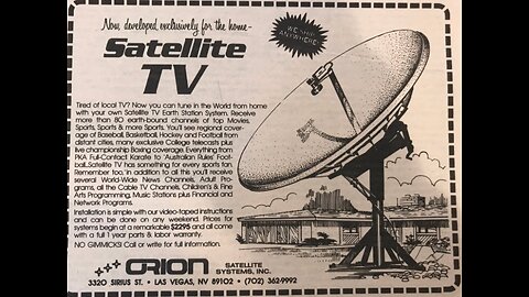 SATELLITES IN SPACE IS FAKE - LOCAL SIGNAL