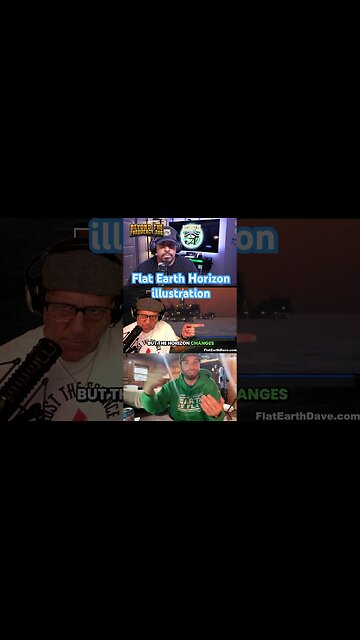 [Beyond the Frequency 369] Flat Earth Horizon Illusion: Flat Earth Dave & NathanThompson (short) [May 12, 2025]