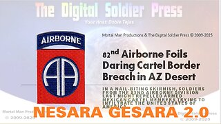 82nd Airborne Foils Daring Cartel Border Breach in AZ Desert