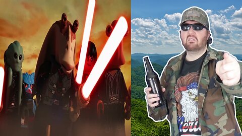 LEGO Star Wars Rebuild The Galaxy: All Darth Jar Jar Scenes (Rainbow Strike) - Reaction! (BBT)