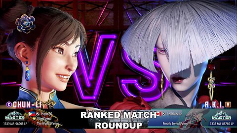 Kuya Kalbo SF6 Ranked Roundup. Chun Li Master Rank [Hori Fight Stick]
