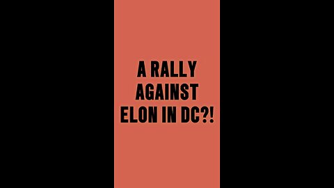 A Rally Against Elon Musk?! 😂 #rally #truth #facts #shorts #elonmusk