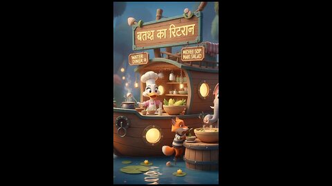 Duck Restaurant | new cartoon story 2025