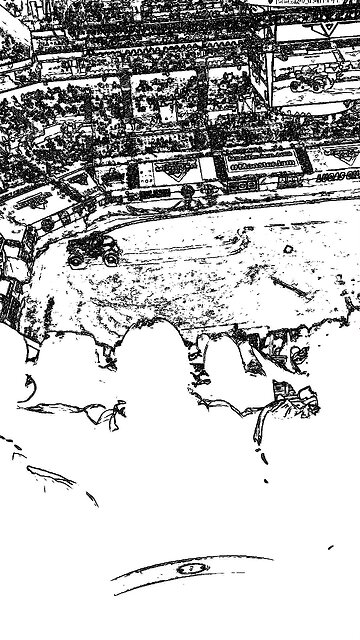 Black and White Monster Truck Flip