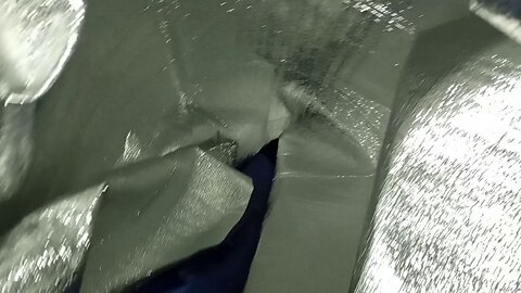 09, view from inside my tin foil banket ,, #2025,