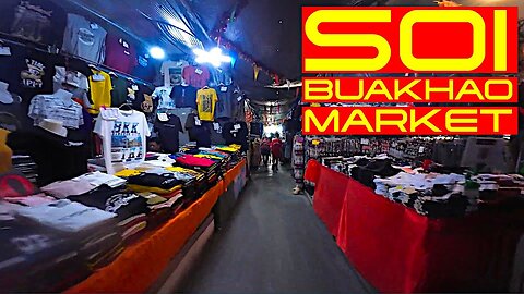 Ray Roams To Soi Buakhao Market | Pattaya City | Thailand 🇹🇭