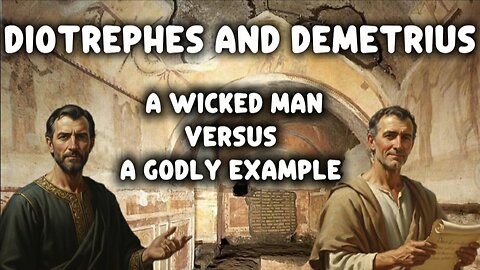 3 John 1:9-15 Sermon: Diotrephes: The Man Who Tried to Cancel the Gospel