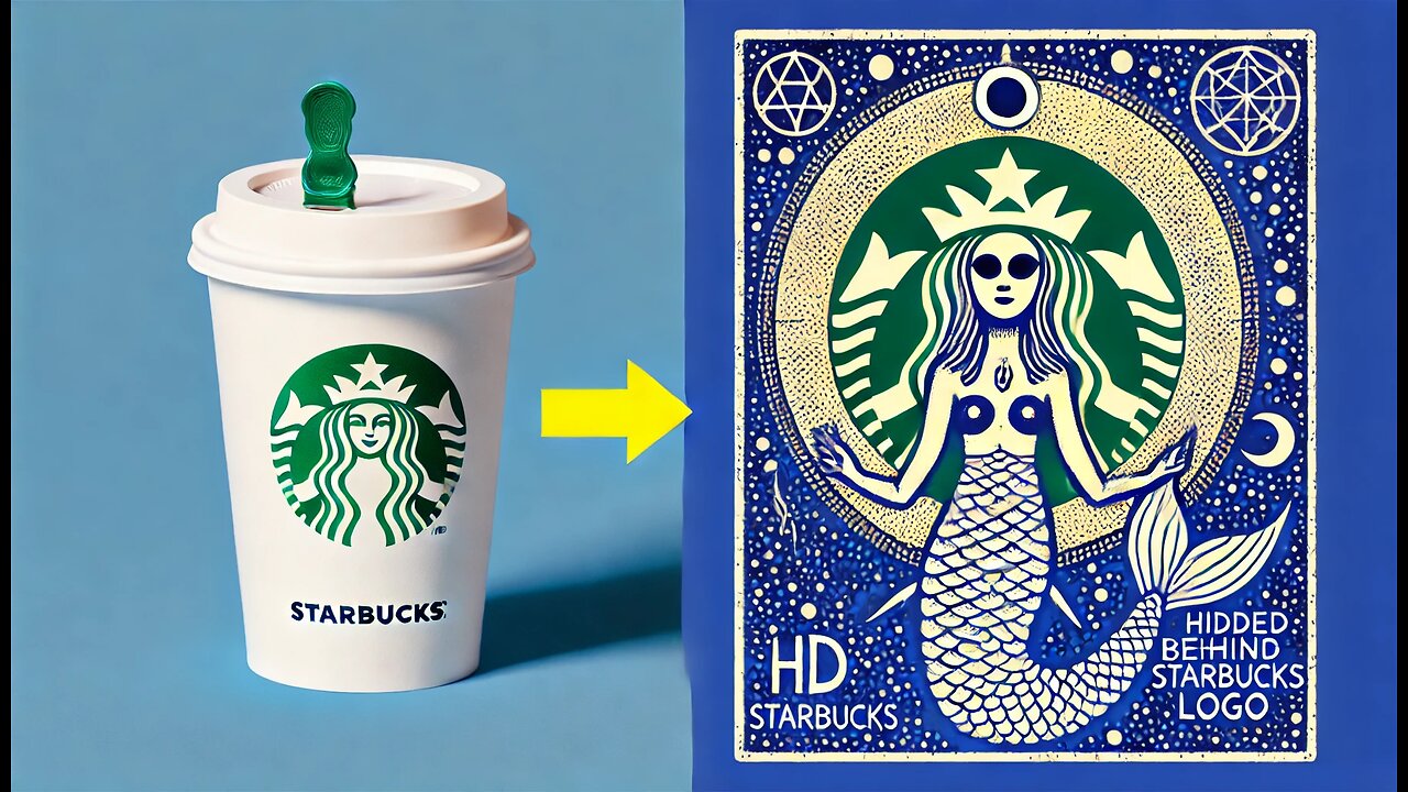 "The DARK & DISTURBING Truth Behind the Starbucks Logo!"