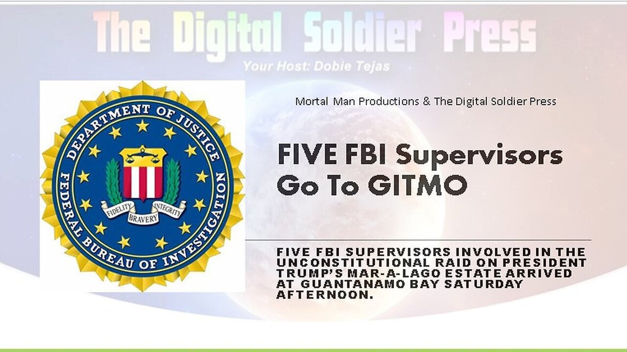 5 Fired FBI Supervisors Arrested by JAG and Taken to GITMO