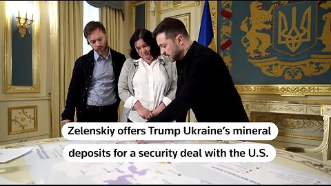 UKRAINE MAKE DEAL OFFER🇺🇦🏫TO THE UNITED STATES🇺🇸🏛️💫