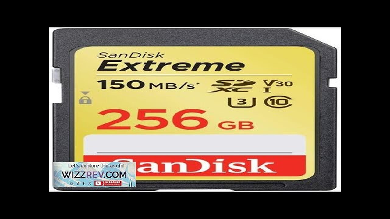 SanDisk 256GB Extreme SDXC UHS-I U3 Memory Card Up to 150MB/s Read Review