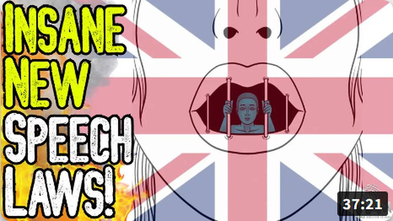 INSANE NEW SPEECH LAWS! - The UK Has Fallen! - Prison Time For Music! - Arrested For Praying
