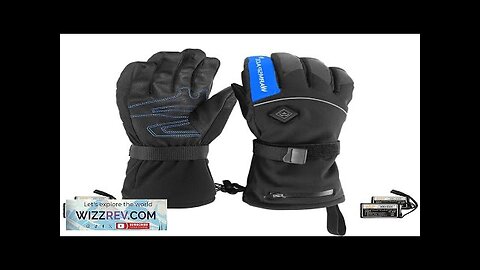 WARMSPACE 65℃ Smart Electric Heated Gloves Touch Screen Ski Gloves Battery Powered Review