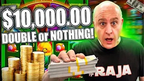 High Stakes $10,000 Slot Challenge — DOUBLE OR NOTHING!