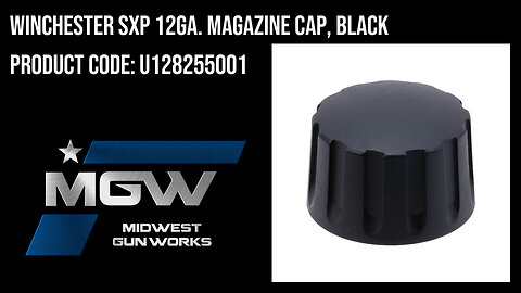 Winchester SXP 12ga. Magazine Cap, Black - U128255001