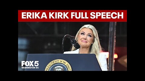FULL REMARKS- Erika Kirk at Charlie Kirk funeral