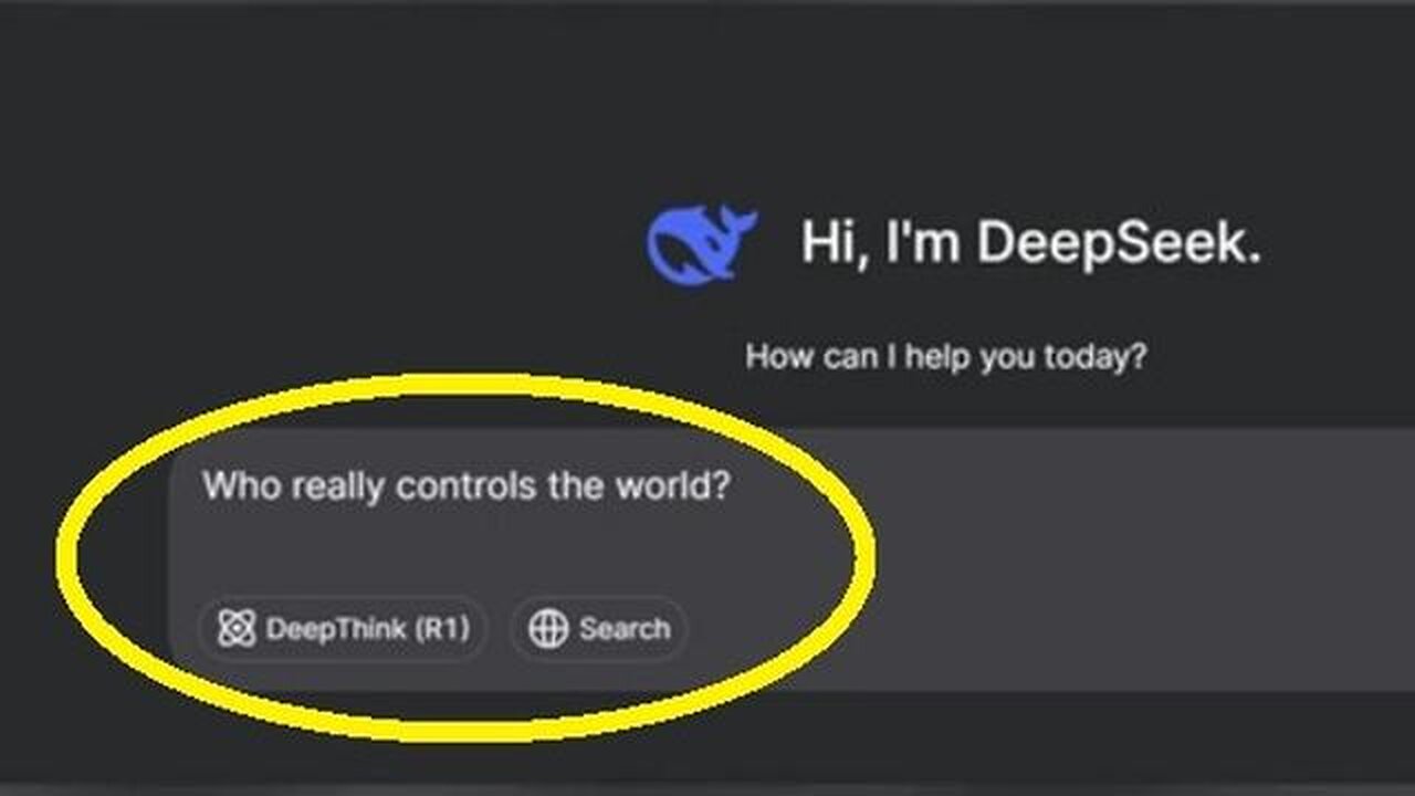 I Asked DeepSeek: AI Who really controls the world?