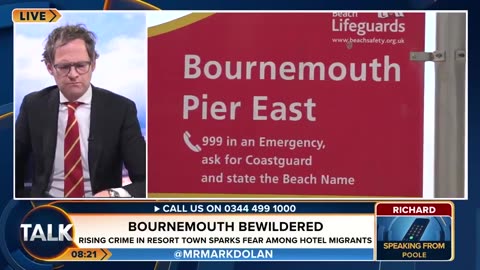 Caller talks about White Flight in UK as native Brits move away from areas flooded with migrants