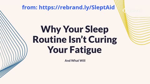 Why Your Sleep Routine Isn’t Curing Your Fatigue (And What Will)