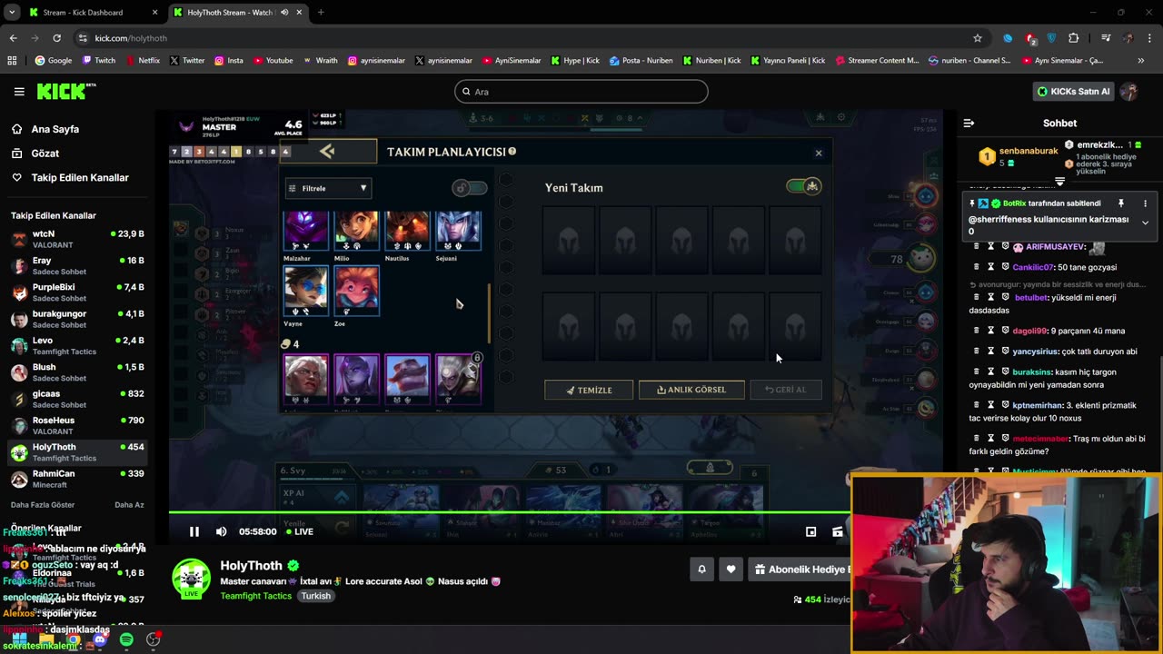 dün gece nerdeydiniz | !blerp