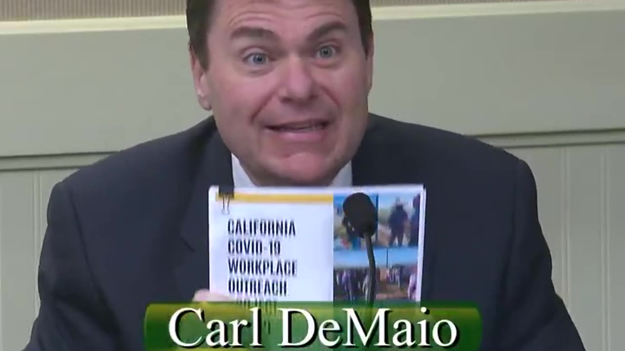 Asm. Carl DeMaio -California- are you awake yet?