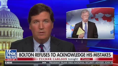 Tucker Carlson Calls Out John Bolton’s Failed Policies in Iran, Iraq, Libya & Syria