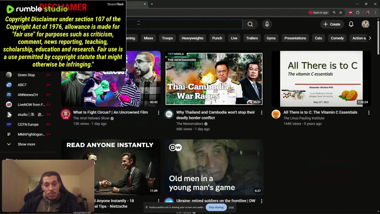 Persecuted Christian Targeted Individual MIKE SAHA LIVE