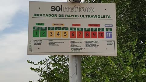 Parque de la Familia: UV Meter ☀️🇨🇱