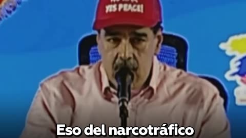 Maduro: "Eso del narcotráfico es 'fake news', es mentira"
